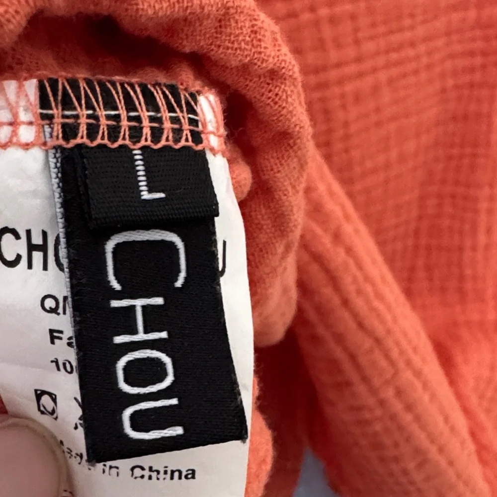 Colorblock Button-Up Shirt - Picture 3 of 5